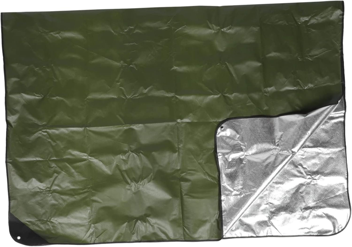 Mipcase Thermal Emergency Blanket Thicken Insulation Awning for Tent Survival Gear Outdoor Mat for Camping Hiking Picnics and Emergency Situations