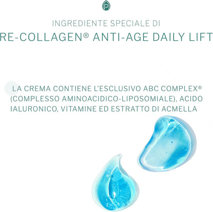 Re-Collagen Anti-Age Daily Lift Face Cream - ABC COMPLEX with Hyaluronic Acid - Anti Aging, Collagen - 50ml