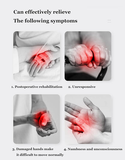 XGXHIN Robot Gloves for Rehabilitation, Pneumatic Function Machinery for Home, Arthritis Stroke Hemiplegia Exercise Equipment for Patient Recovery