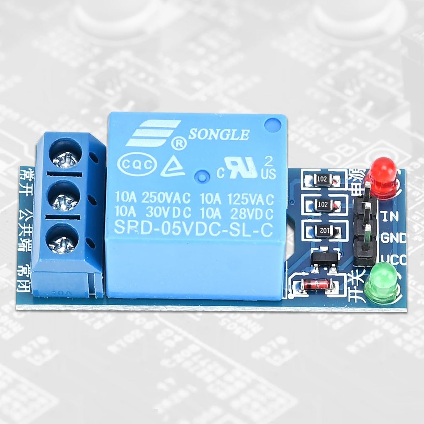 5pcs 5v 1 Channel Relay Module with Optocoupler Relay Control Board Low Level Trigger Relay Shield Module Indicator Light