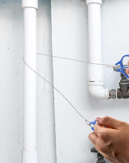 QWORK Wire Saw, 4 Pack 20" Stainless Steel Serrated Cutting Cable, Emergency Chainsaw Survival Kit Outdoor Tools for Trees Cutting, Backpacking Gear, Camping, Hunting, Hiking