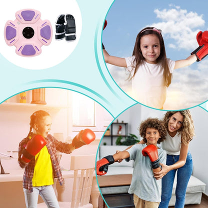 Music Boxing Trainer, Home Fitness Gear, Wall Mounted System, Smart Boxing Machine, Fitness Boxing Gear, Interactive Exercise System, Musical Workout Equipment, Professional Boxing Trainer