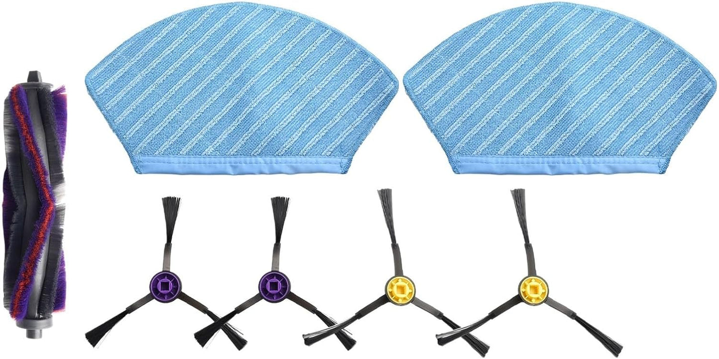 Robot Cleaning Essentials compatibile con il set di spazzole Fakir Robert 770 e lavapavimenti lavabili in lavatrice