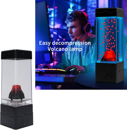 LED Volcano Night Light with Remote Control, Volcano Lamp Light, Adjustable Colors and Brightness, Dreamy and Romantic Ambience