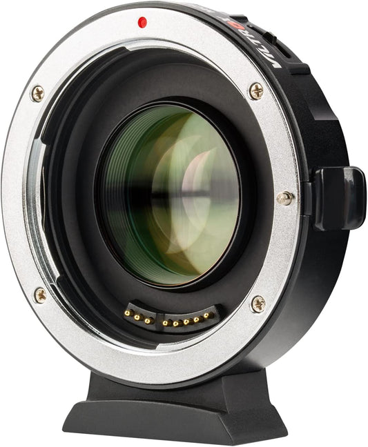 VILTROX EF-M2II 0.71x Speed-Booster MFT Adapter for EF Lens Mount to Micro 4/3 Cameras GH6 GH5M2 BMPCC 4K GH4 GH5 G100 G95 G85 OM-1 EM-1