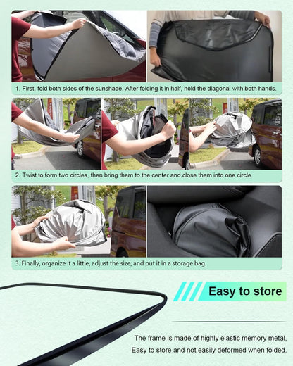GAFAT Compatible with BMW 3 Series G20 G21 i3 G28 / 4 Series G22 i4 G26 2019-2024 2025 Interior Windshield Sun Shade Sun Shade Cooling UV Protection 3 Series Accessories