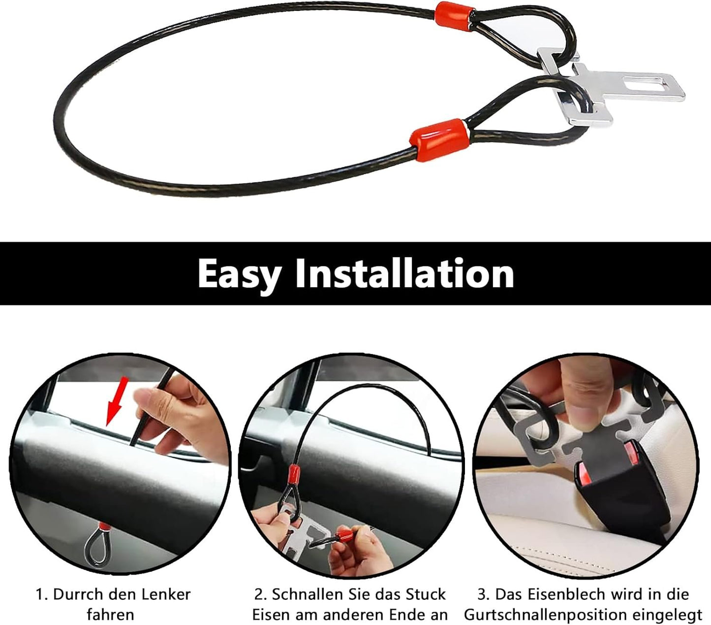 2 Piece Anti-Theft Motorhome Accessories Campervan Anti-Theft Protection Anti-Burglar Protection Door Lock Burglar Protection Caravan Accessories Camping Caravan Accessories (60cm)