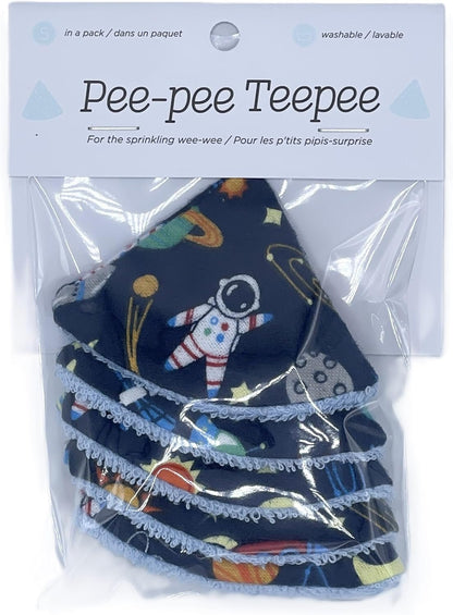 Pee Pee Teepee Space 5 Pieces Baby boy Pee Shield Babyboy Essentials peepeeeteepee Baby boy Diaper Cover for Boys Teepee Pee Shield Pee Covers