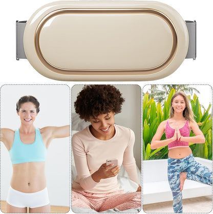 Abdominal Slimming Belt | Electric Abdominal Tool, Portable Wireless Massage Belt for Muscle Building Fat Burning Shaping and Firming