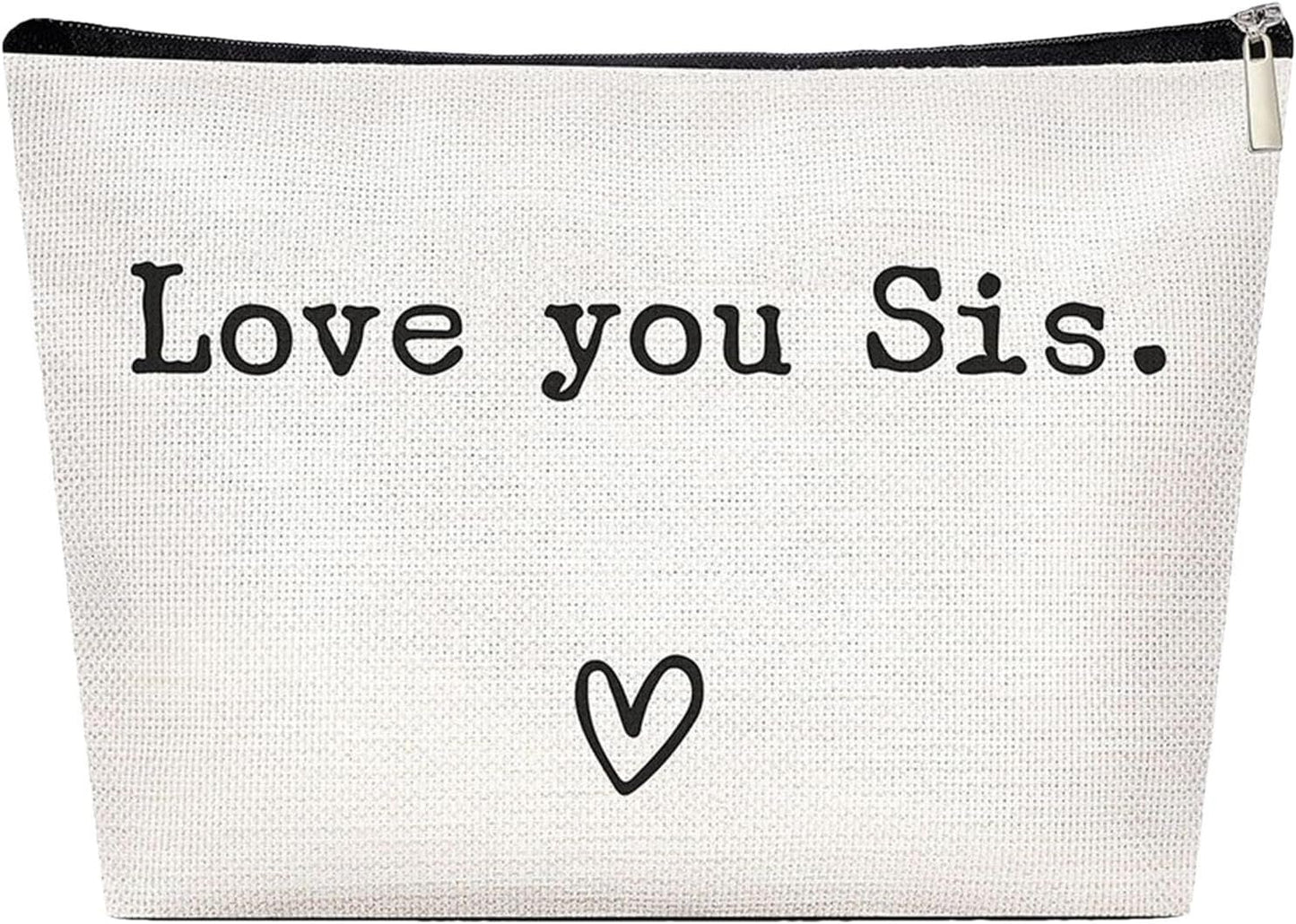 Toiletry Bag Travel Bag - Large Toiletry Bag Sister,Portable Travel Toiletries Hygiene Bag, Funny Christmas Birthday Makeup Cosmetic Bag