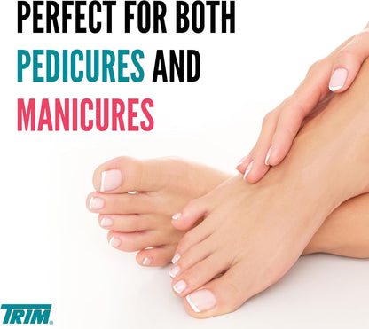 Trim Cuticle Pusher and Remover - Dual-Ended Cuticle Trimmer Tool for Manicures and Pedicures – Ergonomic Design with Non-Slip Grip – Nail Care Essential