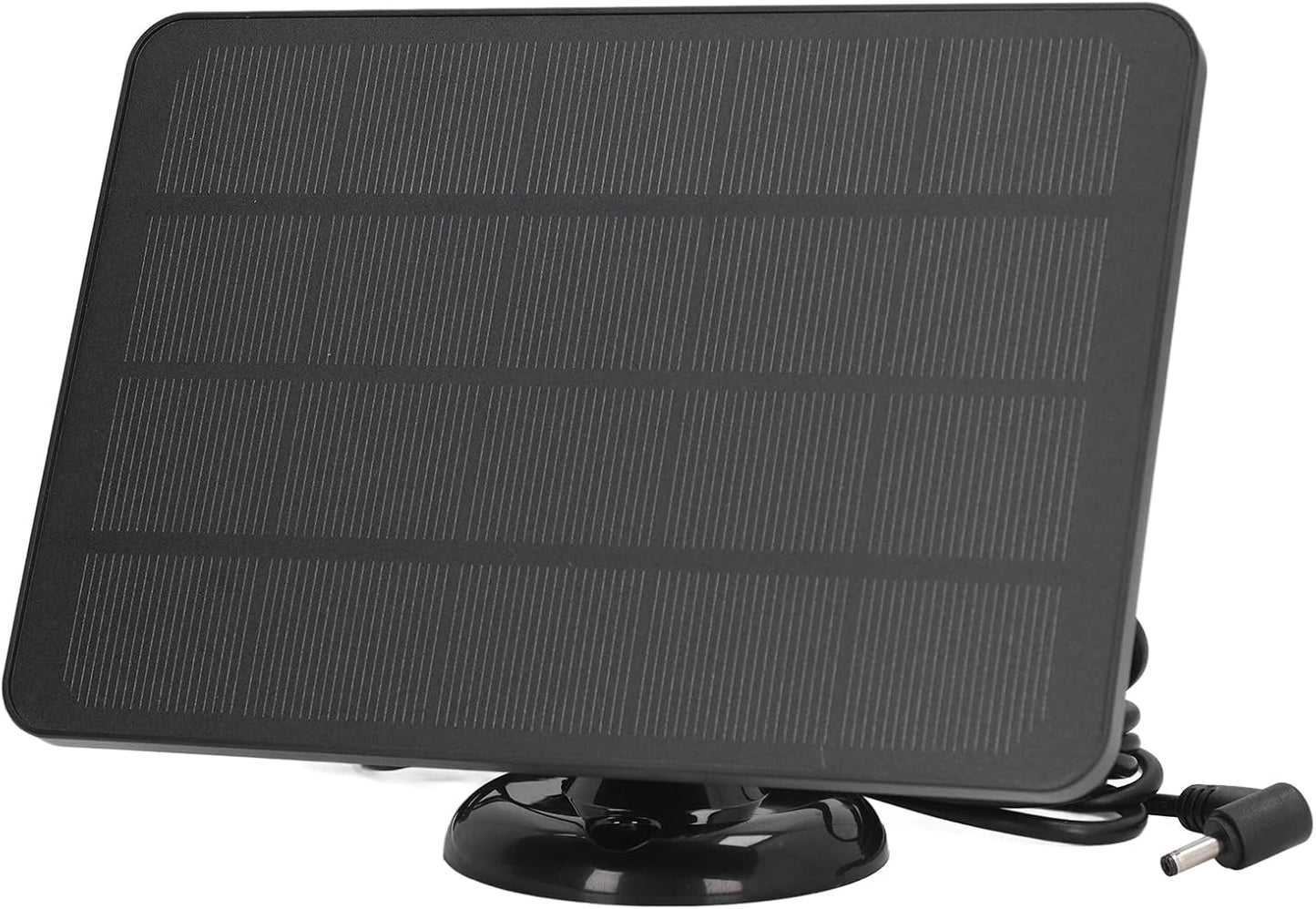 10W Solar Panel Charger, IP65 Waterproof, Fast Charging Compatible with Ring Cam Battery, 360 Degree Rotatable Bracket, Made of Premium Fireproof Material (CSP4W-DC-B)