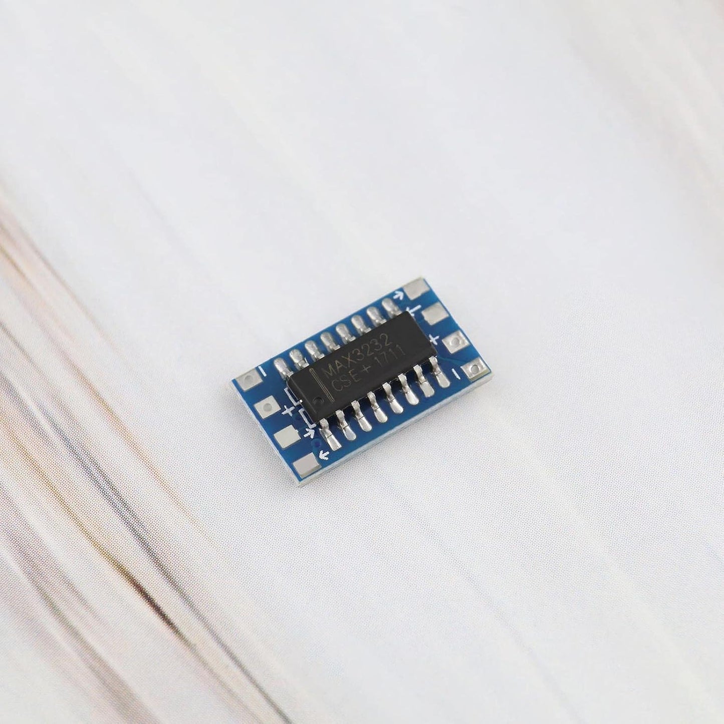 eMagTech 10pcs Mini RS232 MAX3232 to TTL Level Converter Serial Module Adapter for 3~5V MAX3232 Breakout Board Computer Cable Serial Adapters Electronic Components