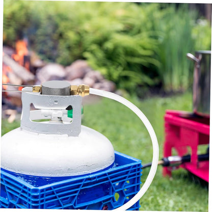 Happyyami Camping Gadgets Inflation-Valve Accessories Gas Tube Gas Stove Adapter Furnace Converter Set