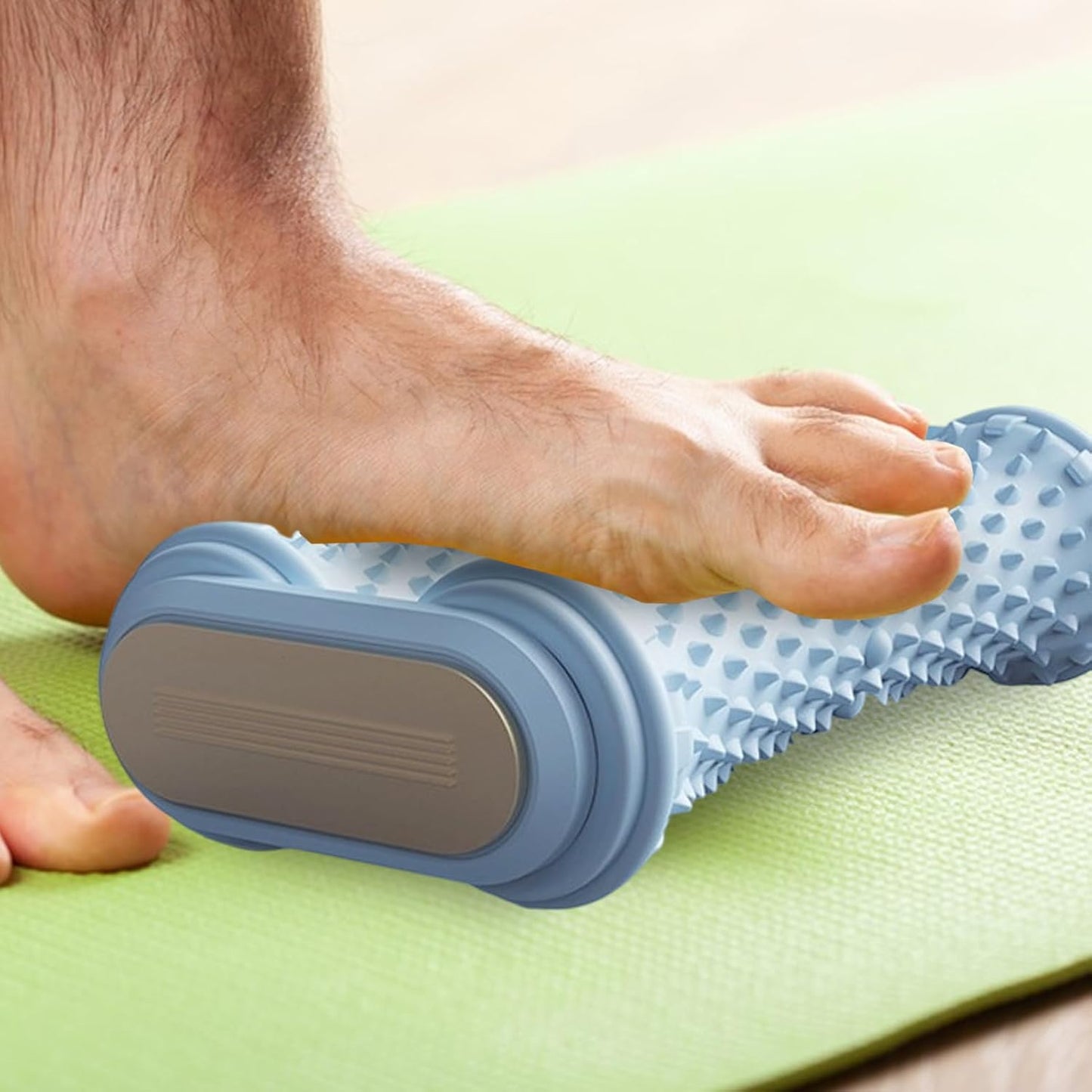 Rullo Per Piedi - Massaggiatore Plantare Riflessologia | Rullo Antiscivolo Portatile per Casa Palestra Viaggio Benessere Anziani Relax Post Allenamento