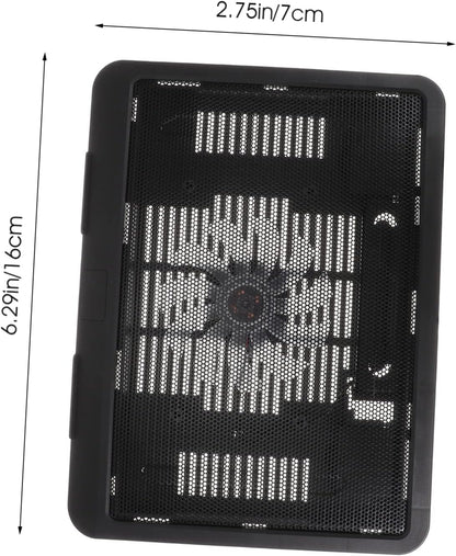 DOITOOL Laptop Cooling Pad with Silent Fan Ultra Thin Design for Laptops USB Powered Notebook Cooler Lightweight and Portable Laptop Stand for Enhanced Heat Dissipation