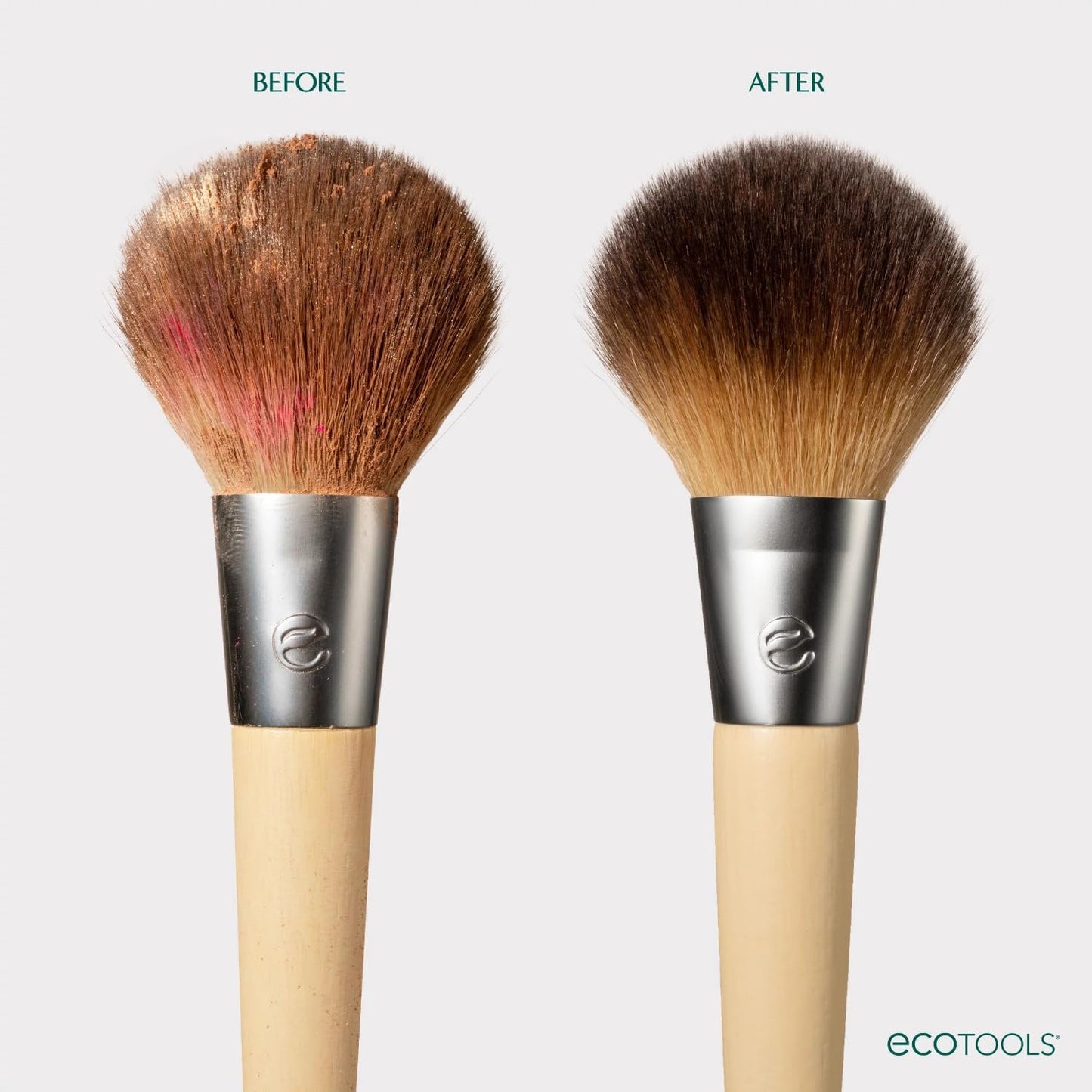 Eco Tools Professional Makeup Cleaner for Makeup Brushes, Brush and Makeup Beauty Sponge Cleansing Shampoo, Fragrance Free, Hypoallergenic, Paraben Free, 6 fl.oz./ 177 mL Bottle