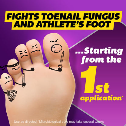 SILKA Max Strength Antifungal Liquid for Toenail Health with Brush Applicator, Results in 1 Week, Nail Fungus Treatment for Damaged Toenails, Athlete's Foot Treatment, Tolnaftate 1% 0.45 Fl Oz