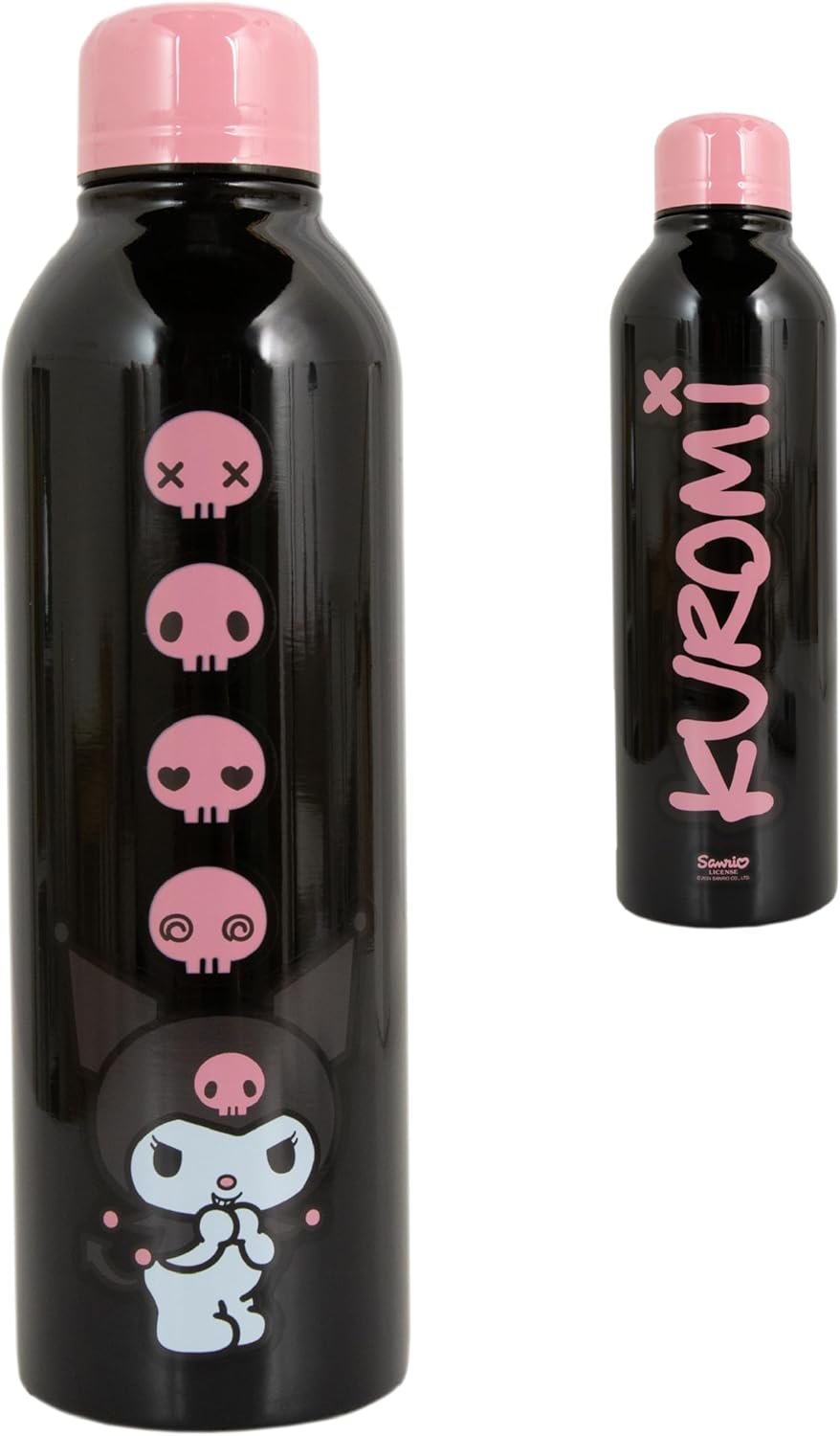 Hello Kitty & Friends - Kuromi Bottle - Steel 700ml, Drinkware