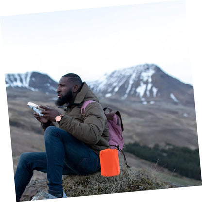 MOTHNUR 3-pc Portable Thermal Sleeping Set Camping Blanket Survival Blanket Tent Supplies Hiking Tent