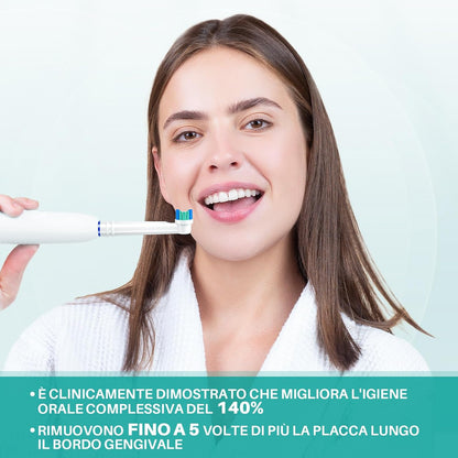 8 Pack Replacement Toothbrush Heads for Oral B Braun, Classic Precision Professional Care, Vitality Pro Smart Genius Series and More