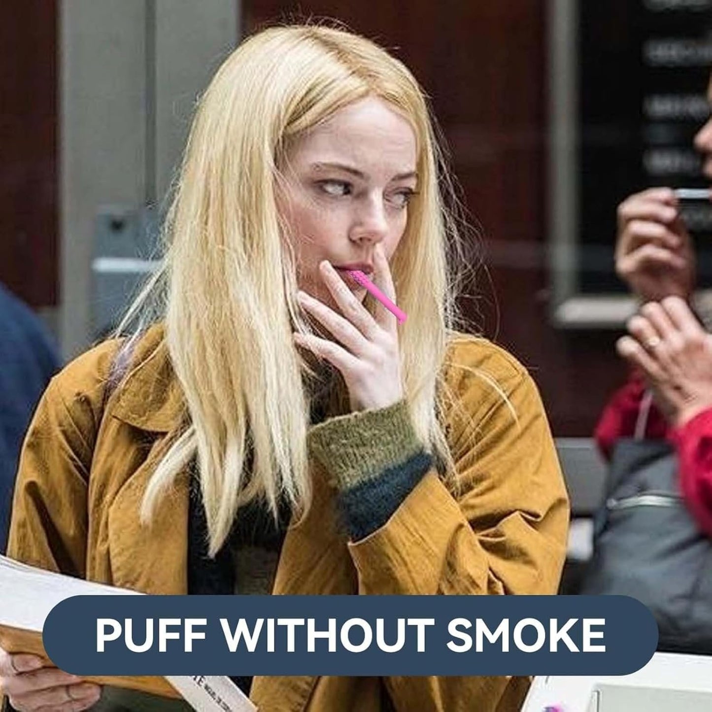 Chewable Breath Sticks with Essential Oils, Chewable Breather Quit, Reusable Silicone Chewer for Adults, Can Be Taken Anywhere 3pcs(watermelon+mint+Strawberr)