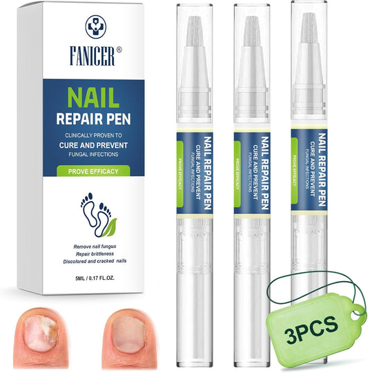 3 Pieces Nail Care Pen, Nail Repair Pen, Nail Repair Pen, Nail Care Pen, Foot Nail Repair Pen, Broken Nail Repair Pen for Nail Care