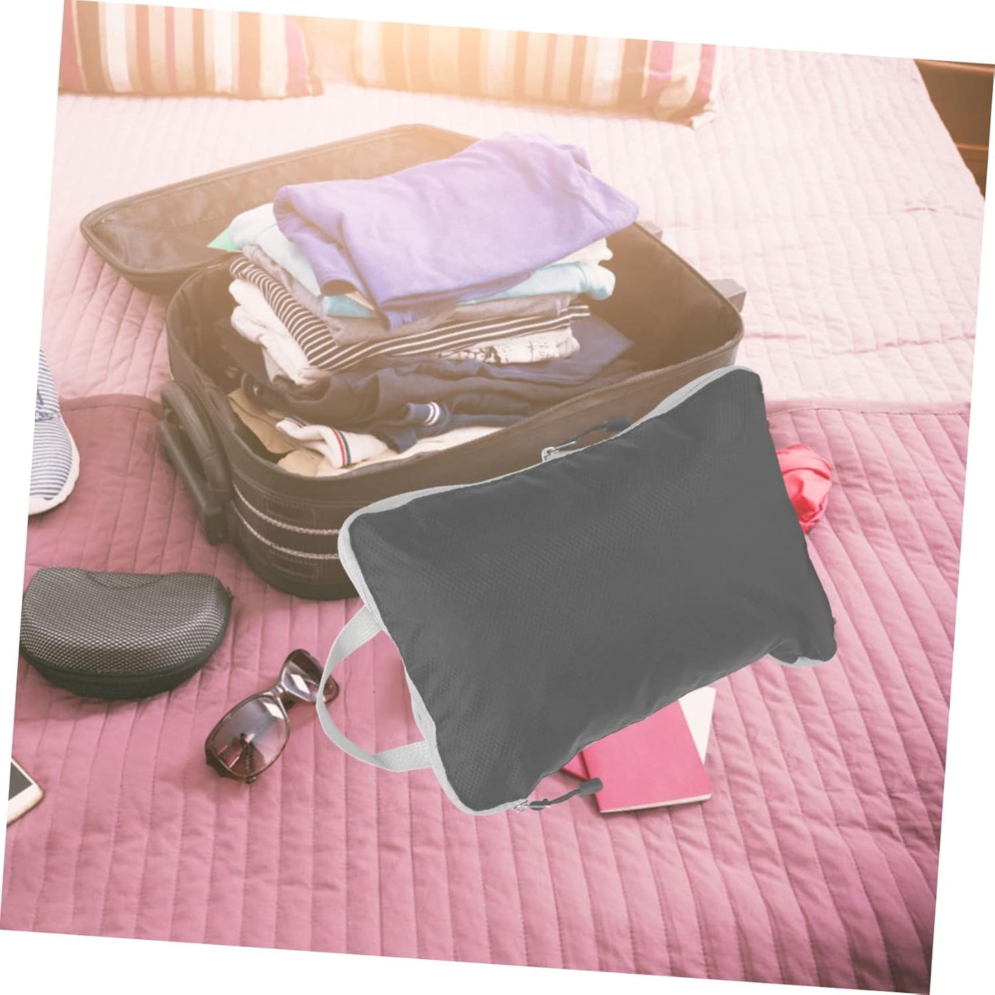 Beaupretty 3pcs Travel Storage Bags Versatile Organizer Pouches for Clothing and Accessories Durable and Stylish Travel Essentials for Luggage Packing and Home Organization