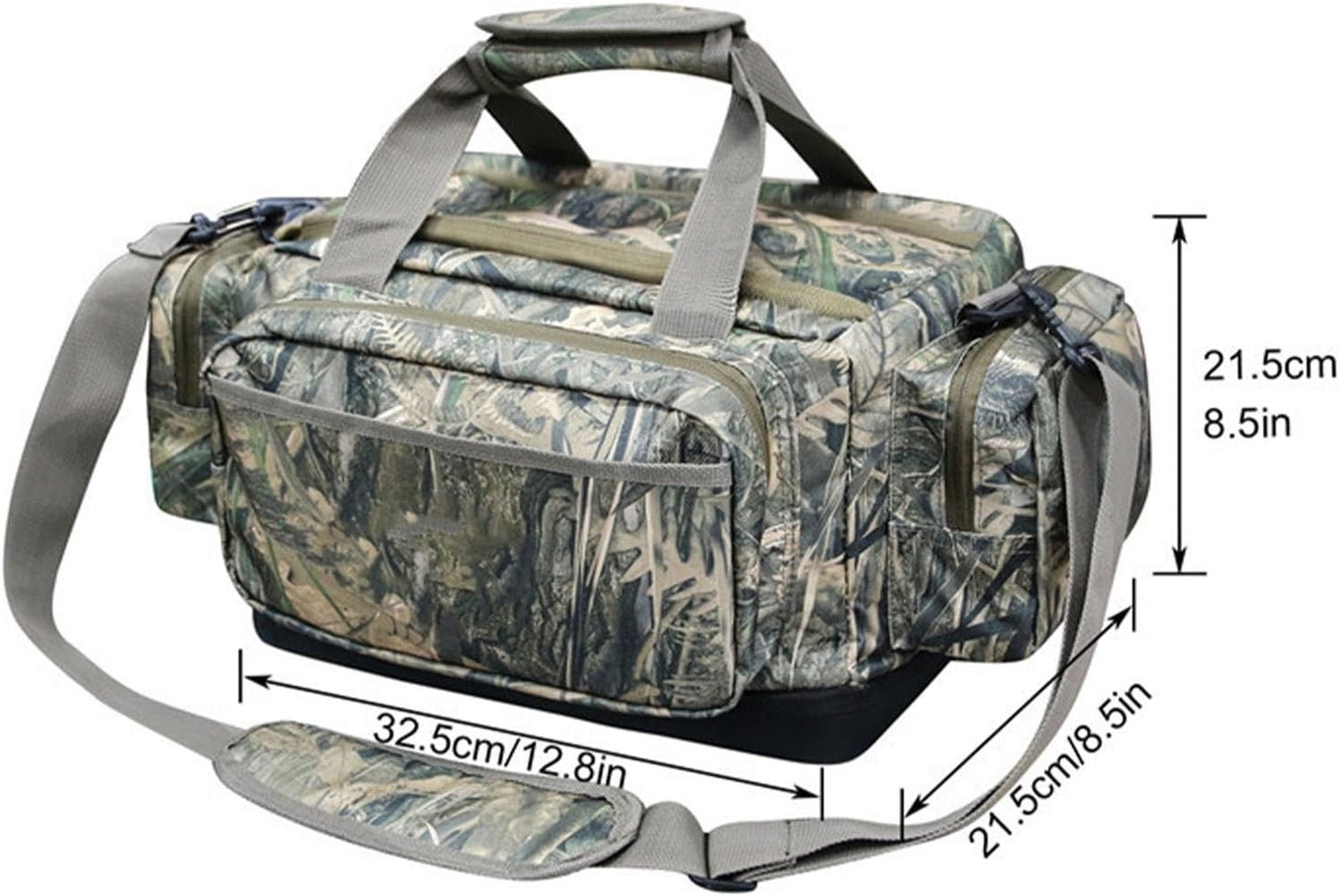 Hunter Bag, Oxford Waterfowl, Hunting Clothes Bag, Hunting Duffle Gear Bag, Adjustable Outdoor Duffle Bags, Waterproof Hunting Bag, Multi-Compartment Gear Bag, Refuge Bag for Travel Hiking Camping