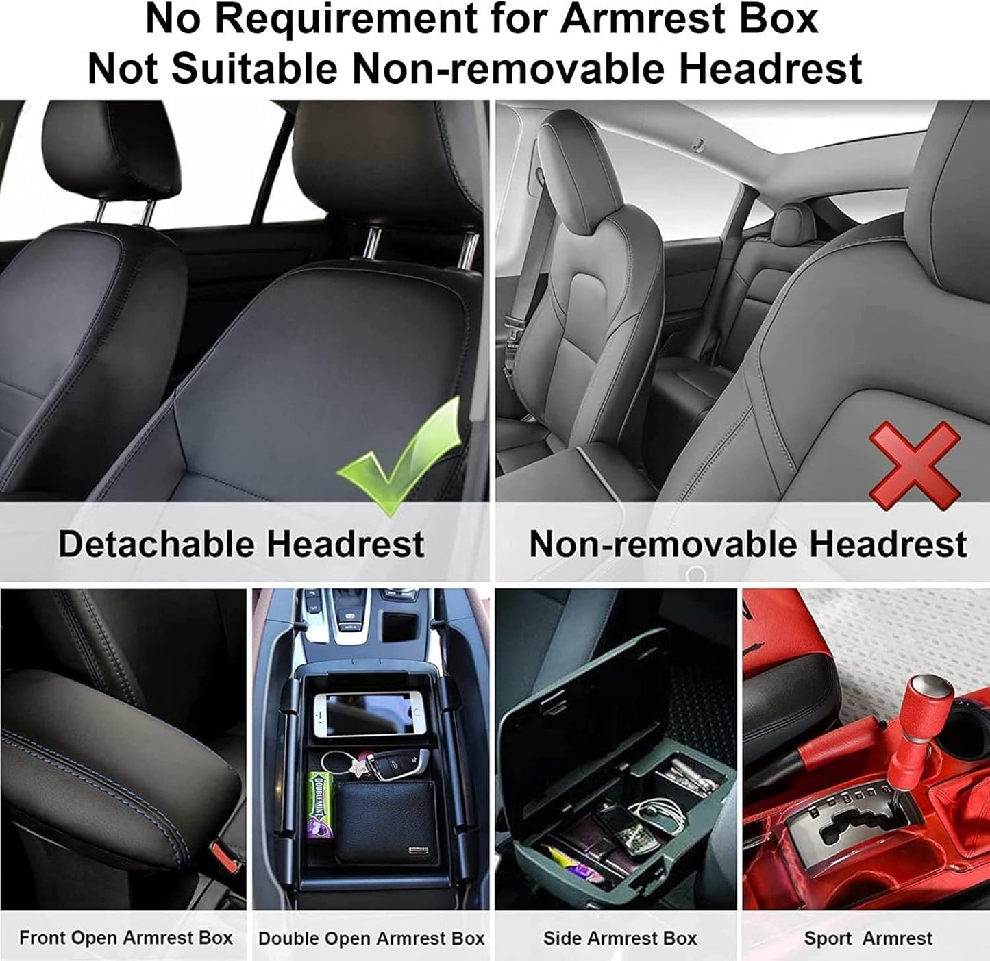 Leberna Car Seat Handbag Holder Pocket - Leather Storage Net Pocket with Diamond Bling Handbag Holder Between Car Seat Black Car Organizer