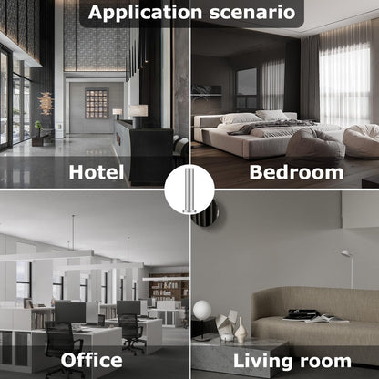 Hotel Aroma Diffuser - Rechargeable Wireless Whole House Diffuser - Home Odor Air Machine - Bluetooth Control - Waterless Essential Oil Diffuser for Large Room