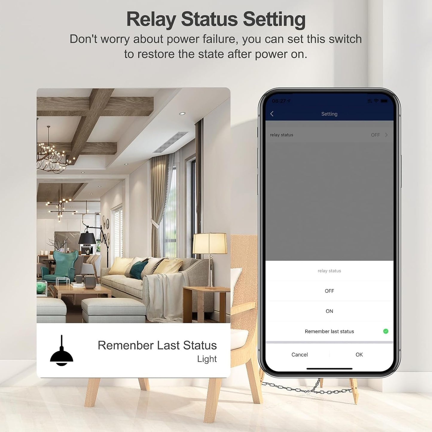 3CH Zigbee Mini Smart Switch Relay Module Support 2 Way Control Switch for Smart Home Automation, Compatible with Alexa Google Home