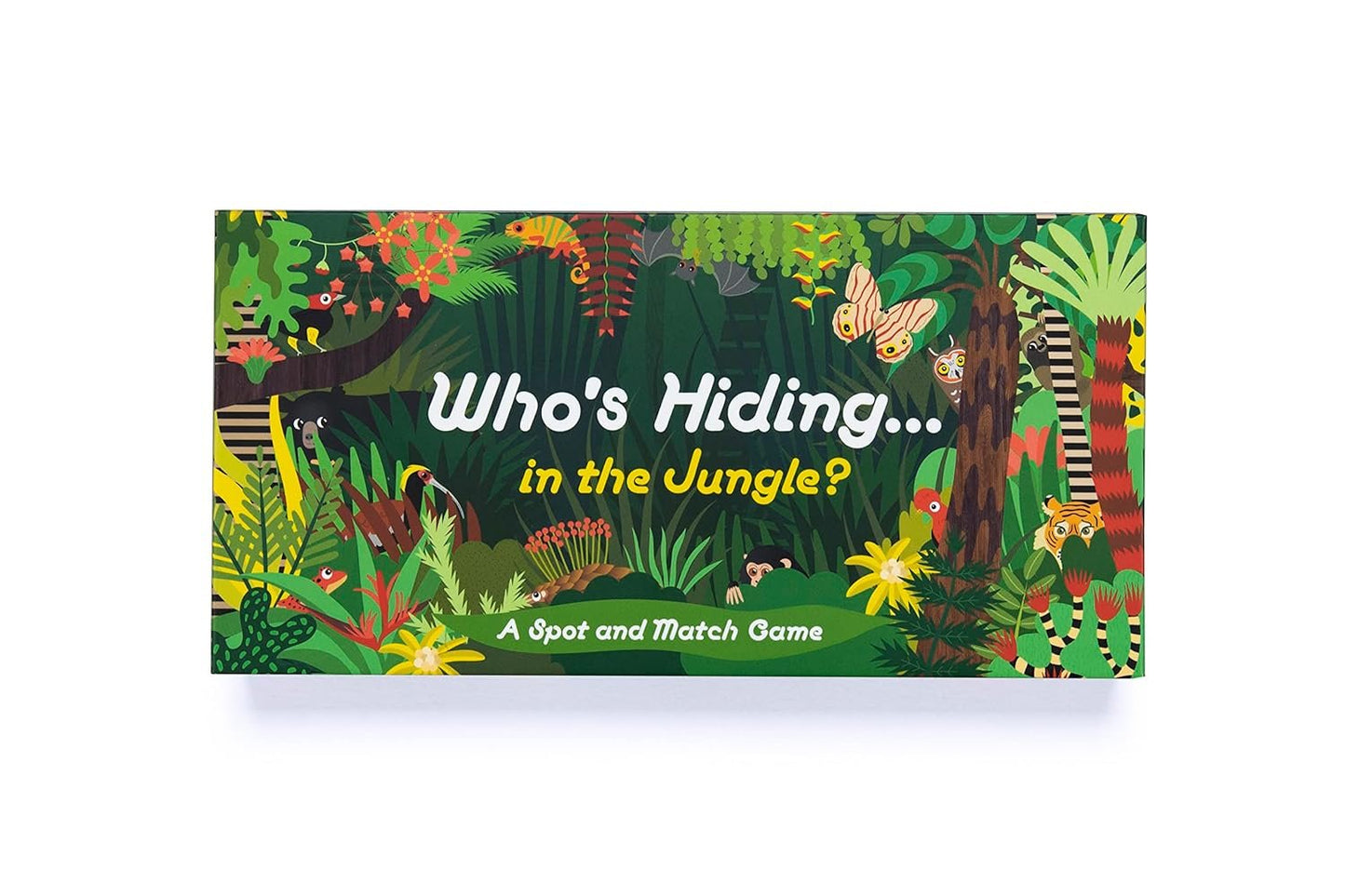 Who's Hiding in the Jungle?: A Spot and Match Game