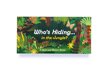 Who's Hiding in the Jungle?: A Spot and Match Game