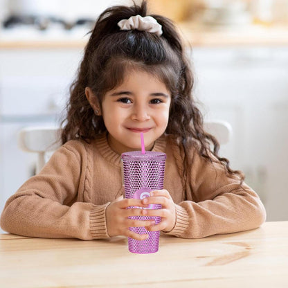 Bar-bies Cups with Lids and Straws, 800ml Bar-bies Tumbler Water Bottle, Leakproof Bar-bies Drinking Cup, Portable Beverage Container, BPA Free, for Boys, Girls, Fans & Adults (5Colors)