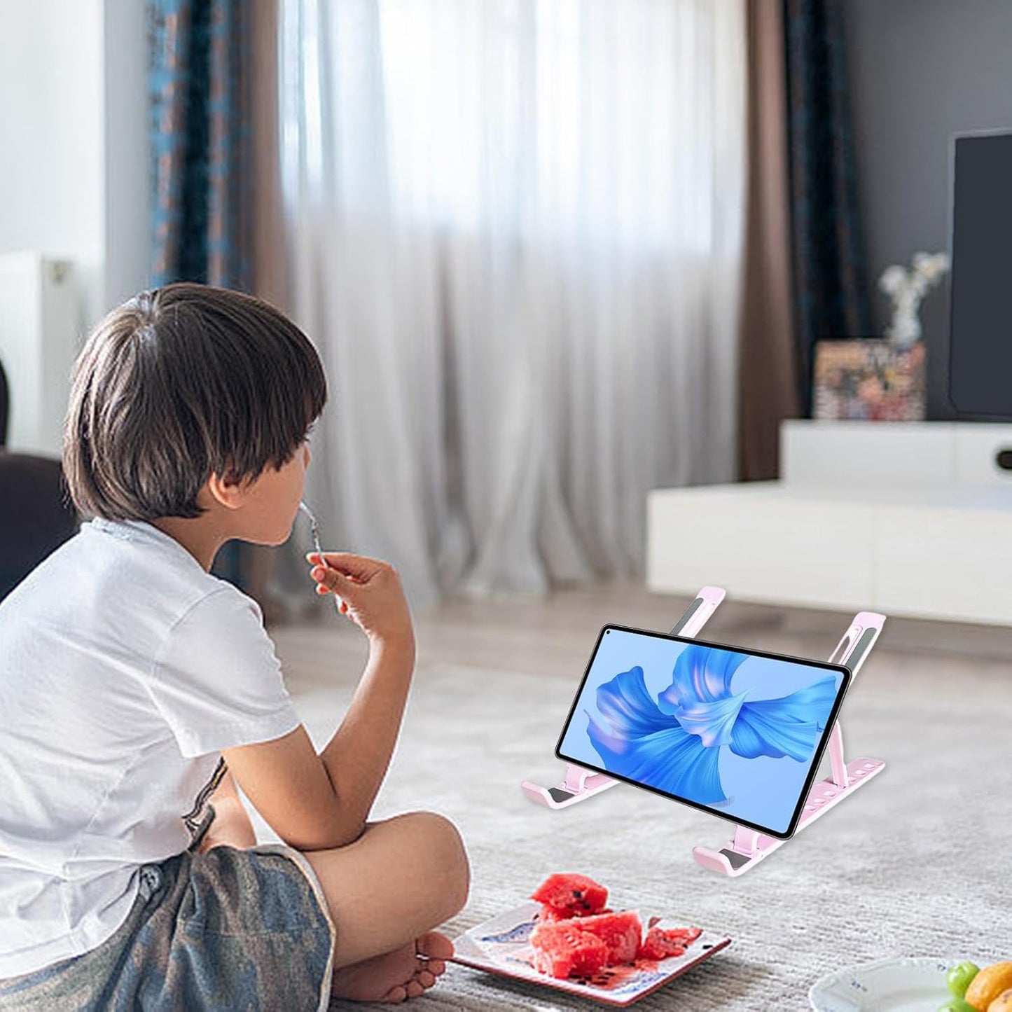 Notebook Stand Bracket | Ergonomic Pad Stand,Height Adjustable Alloy Cooling Laptop Riser for Notebook, Laptop, Computer, PC