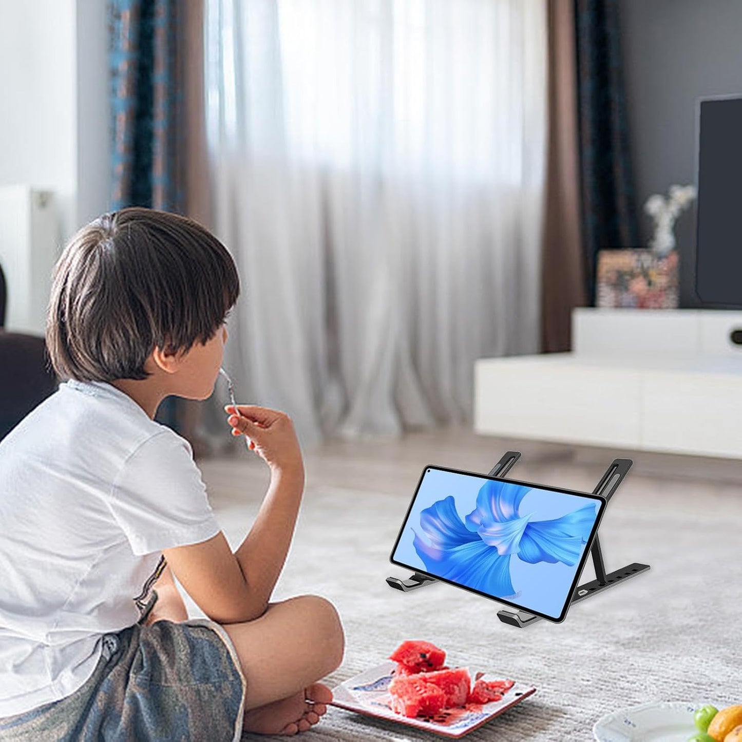 Folding Tablet Stand,Cooling Laptop Bracket | Adjutable Height Muti-Angle Laptop Mount for Laptop, Computer, Tablet