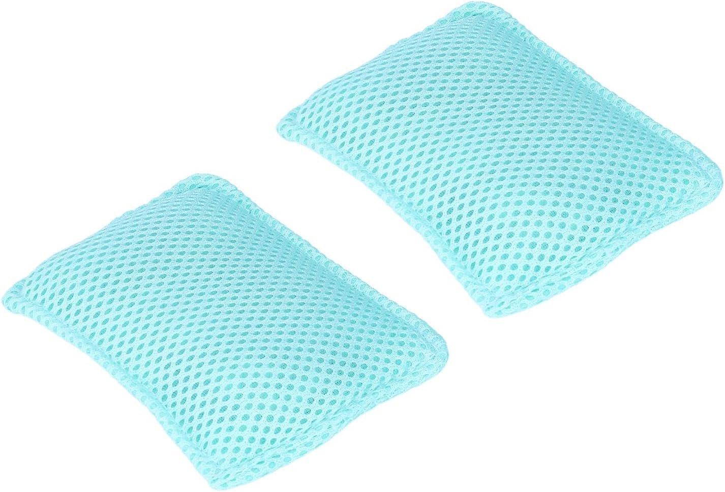 Dish Scrubber Reusable Kitchen Cleaning Cloth Set Safe Ceramic Mesh Material Efficient Scrubbing for Pots Pans Dishes Household 2PCS