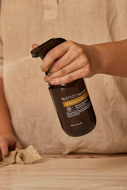Natio Australia Home Essentials All Round Cleaner 500 ml - Botanical Cleaning Care Non-Toxic Multi-Purpose Cleaner - Antimicrobial Tested, Plant Based, Cruelty Free & Made in Australia