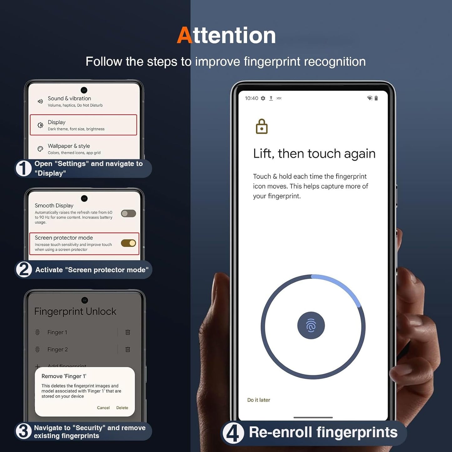 [2+2 Pack] LK 2 Pack Compatible for Google Pixel 9 pro XL Tempered Glass Screen Protector + 2 Pack Camera Lens Screen Protector, Easy Installation 9H Hardness glass film Anti-Scratch 6.8-inch
