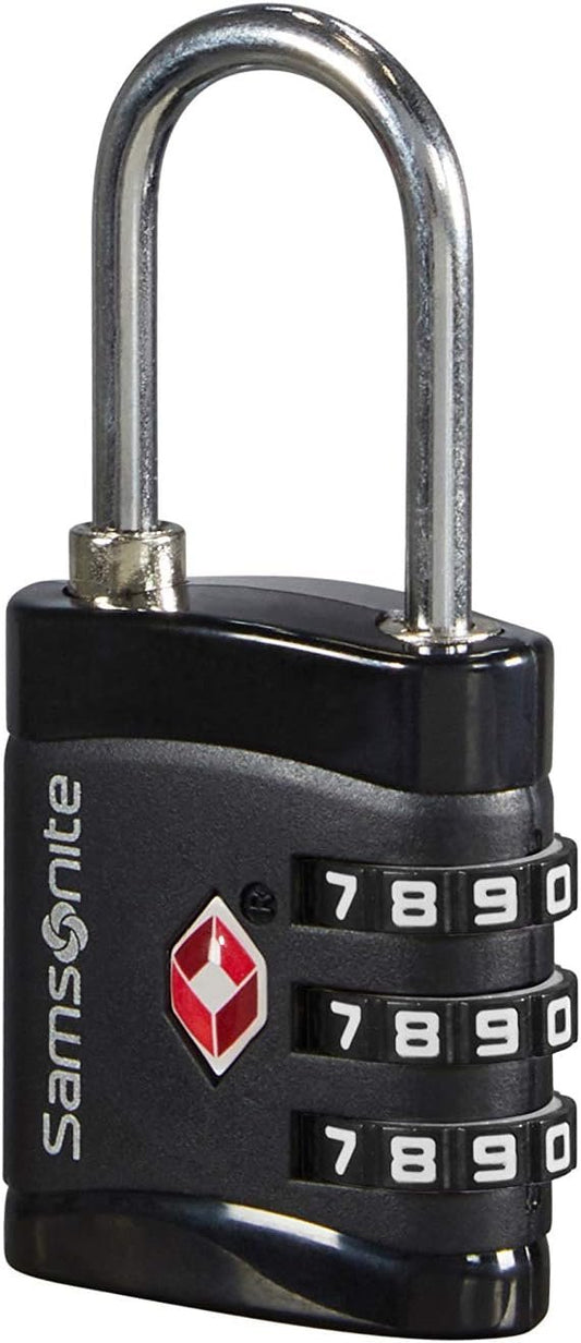 Samsonite Global Travel Accessories Three Dial TSA Combilock, 7 cm