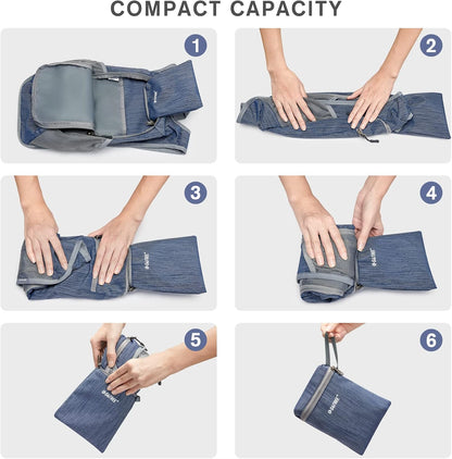 G4Free 10L/15L/20L Hiking Backpack Lightweight Packable Hiking Daypack Small Travel Outdoor Foldable Shoulder Bag
