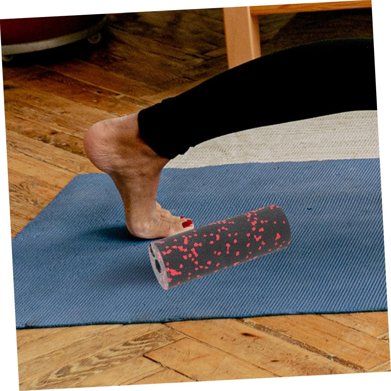 TOYANDONA 4 Pezzi Mini Colonna Yoga Colonna a Rulli Massaggiante in Sughero Del Corpo Per Massaggio Muscolare Massaggio a Colonna Di Yoga Creativo Epp