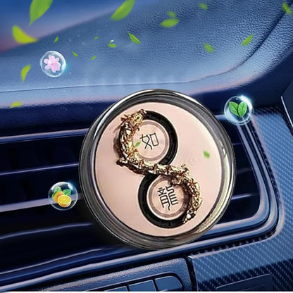 Air Freshener for Car | Wind Power Aromatherapy | Dynamic Dragon Rotating Aromatherapy Decoration for Home Room Kitchen Bedroom