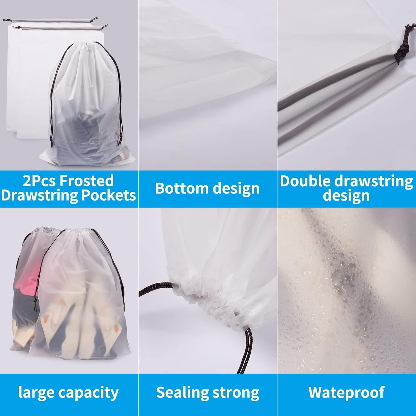 9 Set of Waterproof Packing Cube, Space-Saving Suitcases, Separators for Travel, Travel Organizer, Clothing Underwear Footwear Organizers Sacks Storage Suitcase Set