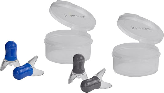 Travelon 2 Pair Pressure Reducing Ear Plugs Travel Accessory, Asst, One Size, 2 Pair Pressure Reducing Ear Plugs