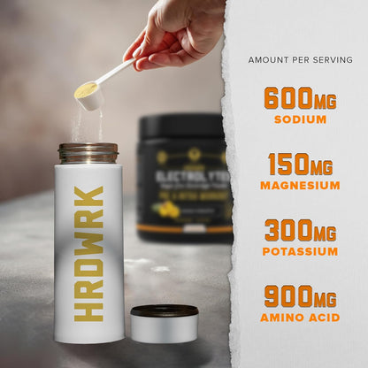Hydrolyte Mango Pineapple - 100 Servings Sugar Free Electrolyte Powder with Magnesium, Potassium and Sodium - Boost Endurance and Reduce Fatigue with This Electrolyte Supplement - Keto Friendly