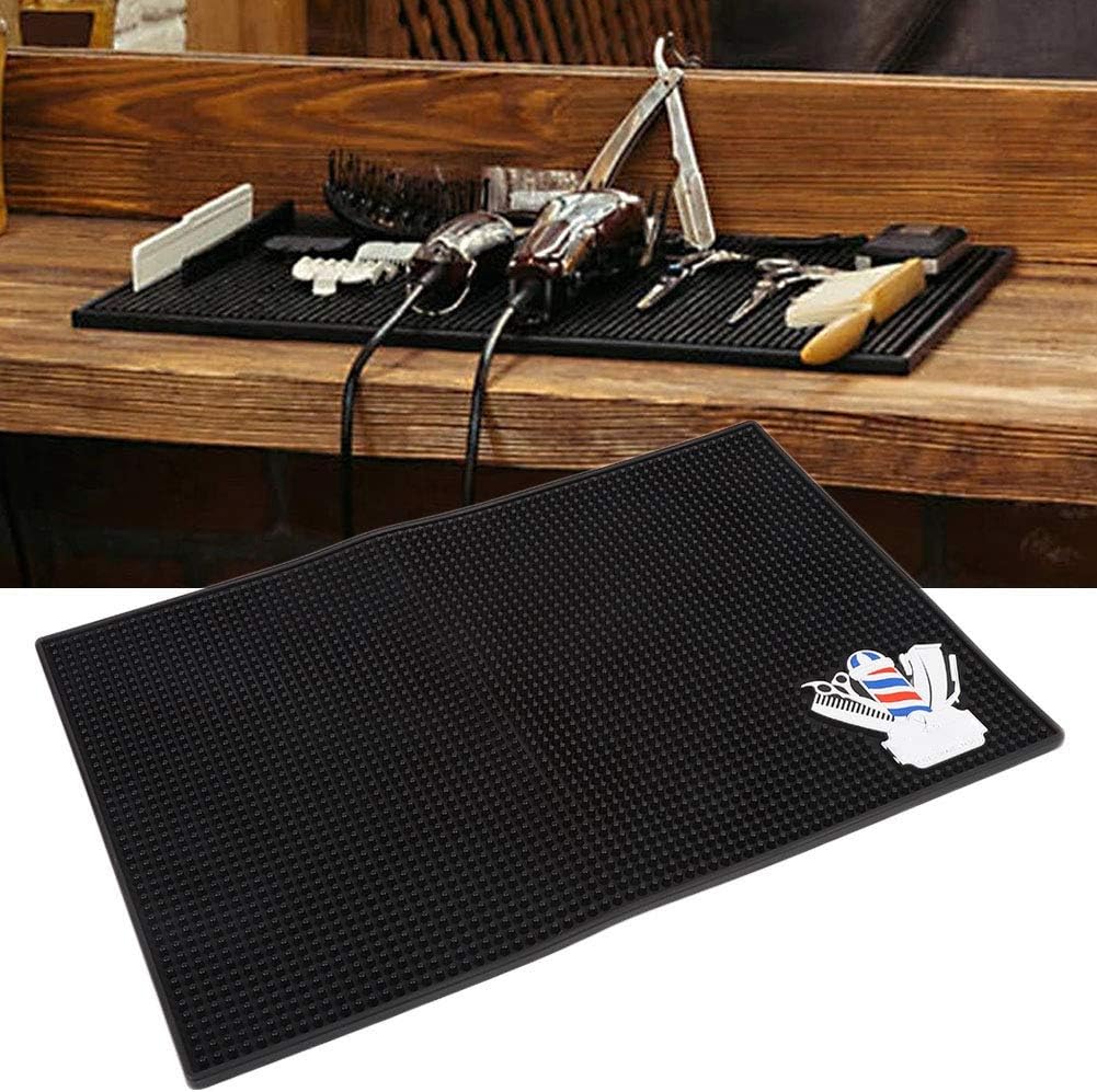 Hairdressing Non-Slip Mat Hairdressing Tool Mat Hairdressing Mat Prevent Hair Tools from Slipping and Breaking for Hairdresser by
