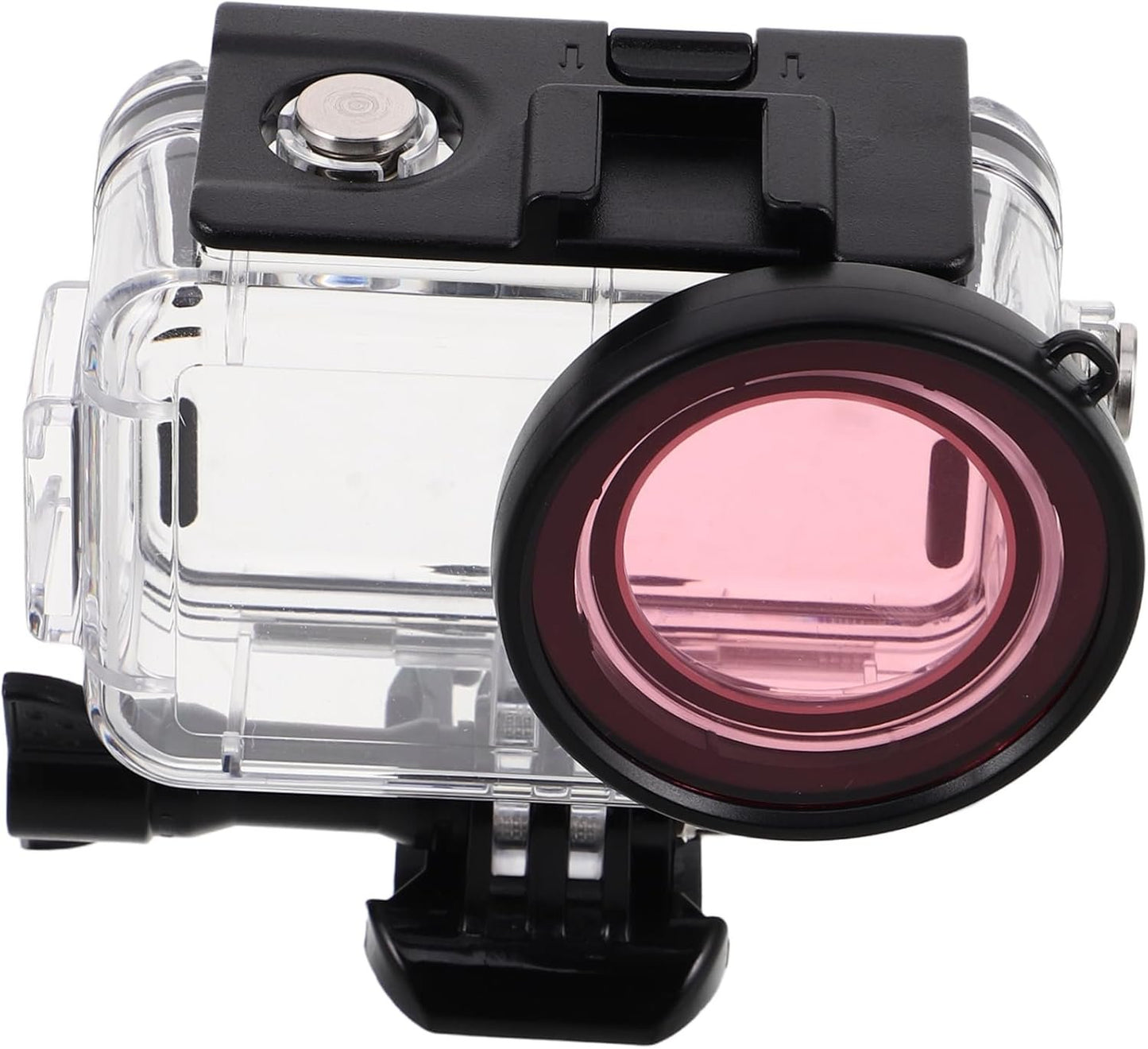 jojofuny Camera Housing Case with Dual Cold Shoe Mounts for Accessories Secure Protective Design