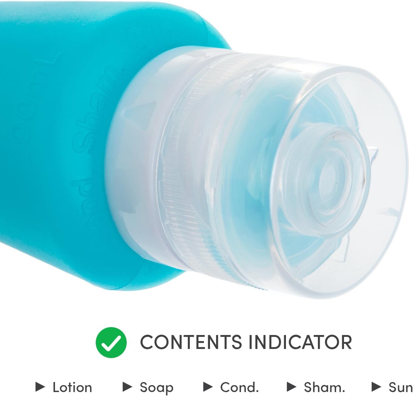 Globite Silicone Travel Bottles 100ml 2pk, Clear